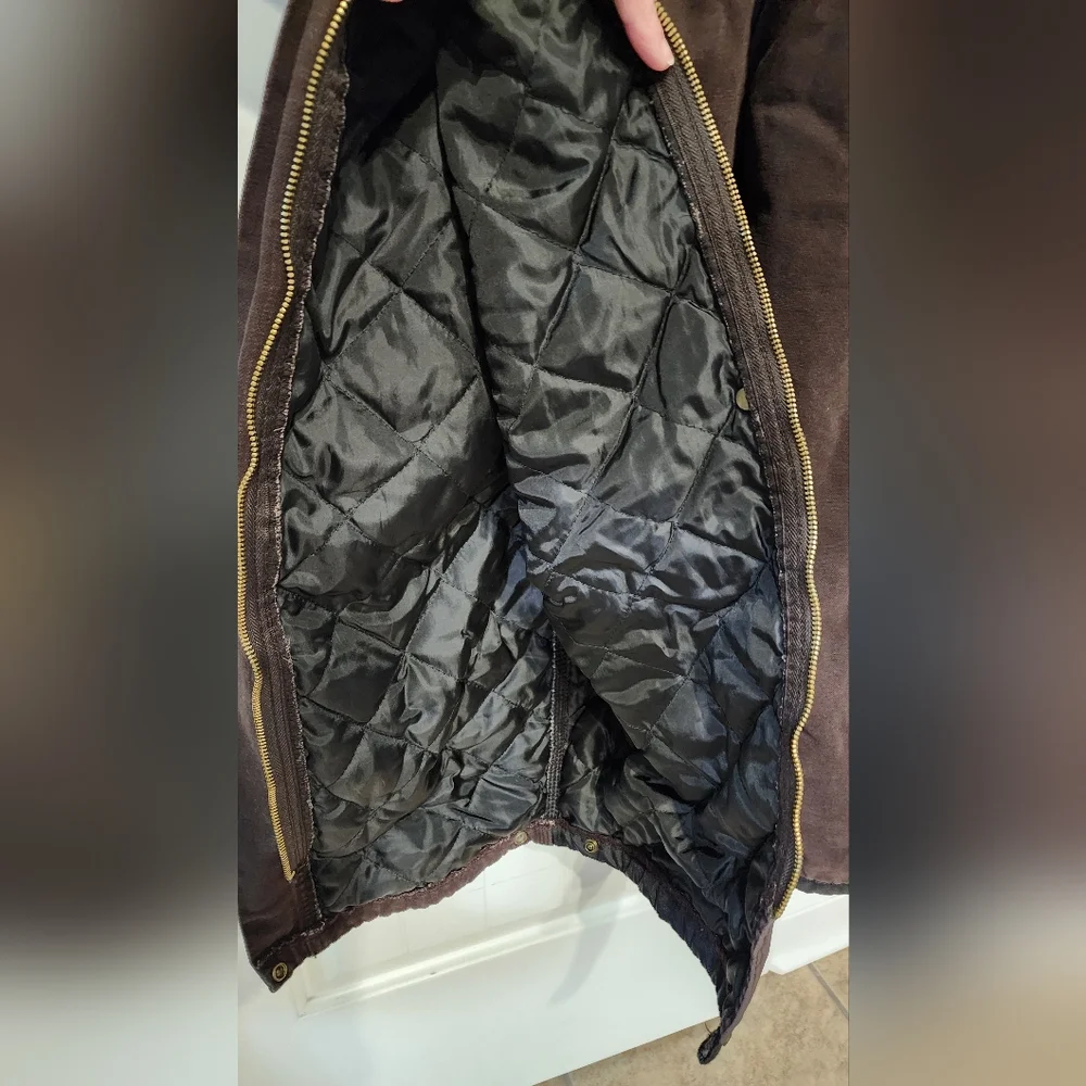 Berne Insulated Brown Overalls women’s Medium - Picture 15 of 16